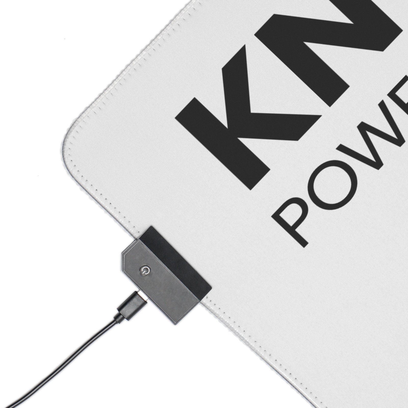 Knowledge is POWER By GOOGLE LED Gaming Mouse Pad - Image 3