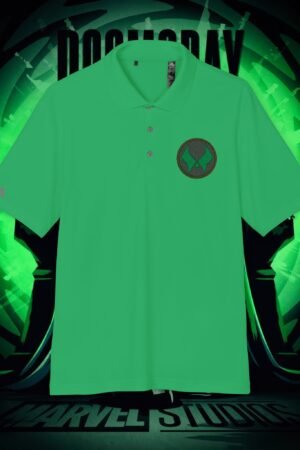 Team Doom Adidas Performance Polo – Avengers: Doomsday Villain Polo Shirt (Unisex) – Marvel-Inspired Adidas Shirt – Avengers: Doomsday Collection Sports Apparel, Activewear, Casual Wear, Gift for Him, Gift for Her