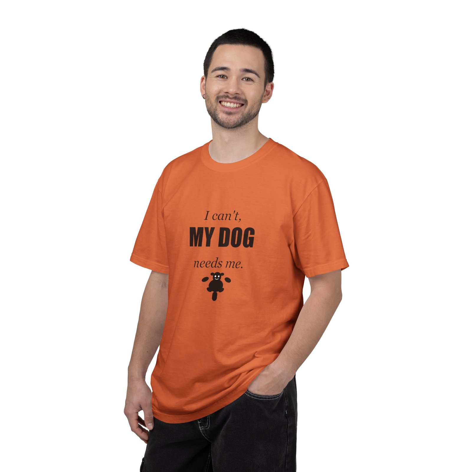 I Can't, My Dog Needs Me T-Shirt — Dog Lover Graphic Tee - Image 32