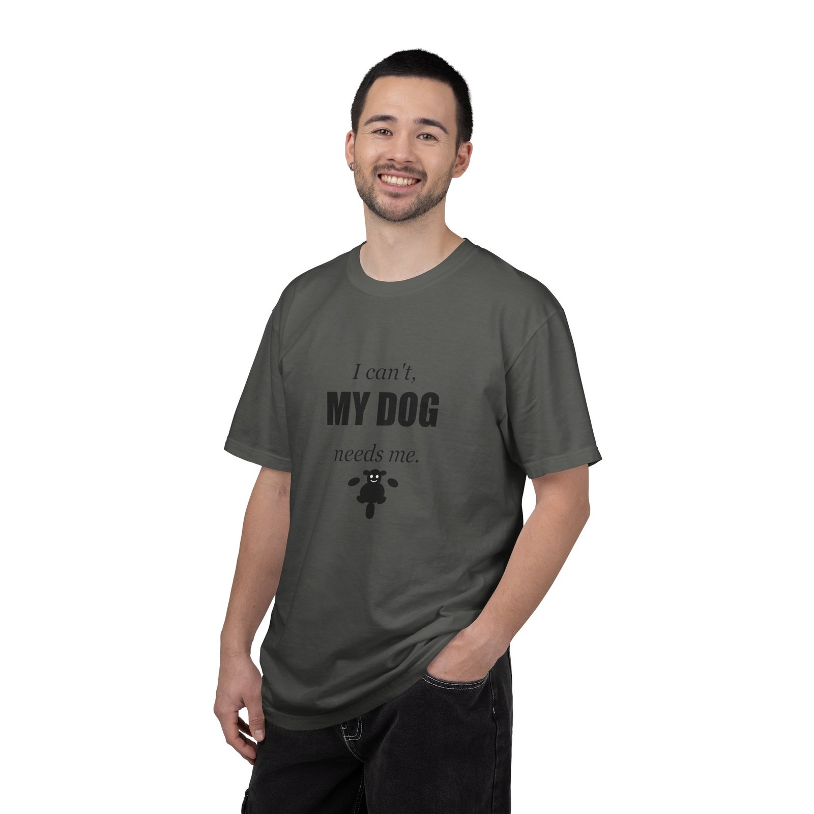 I Can't, My Dog Needs Me T-Shirt — Dog Lover Graphic Tee - Image 44