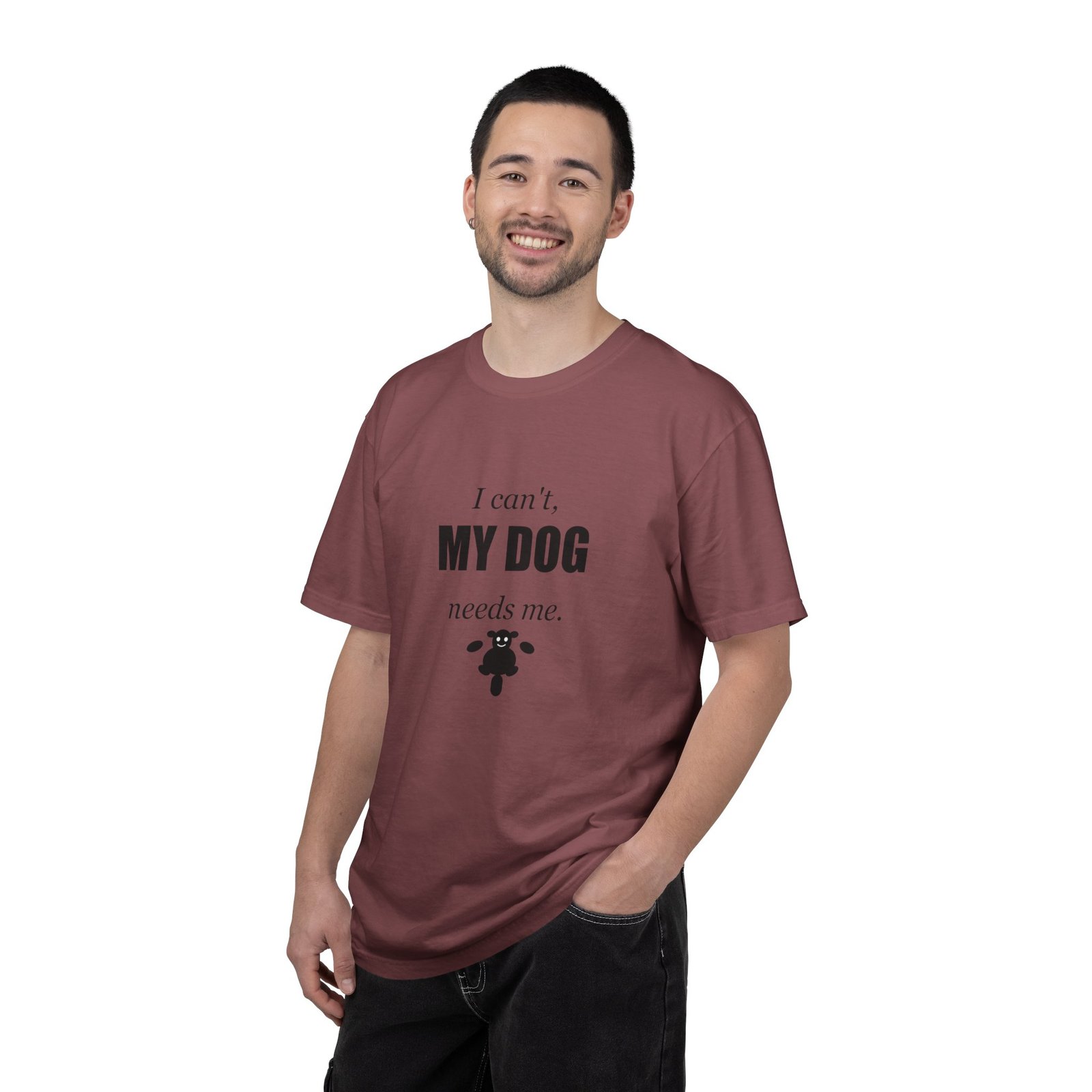 I Can't, My Dog Needs Me T-Shirt — Dog Lover Graphic Tee - Image 20