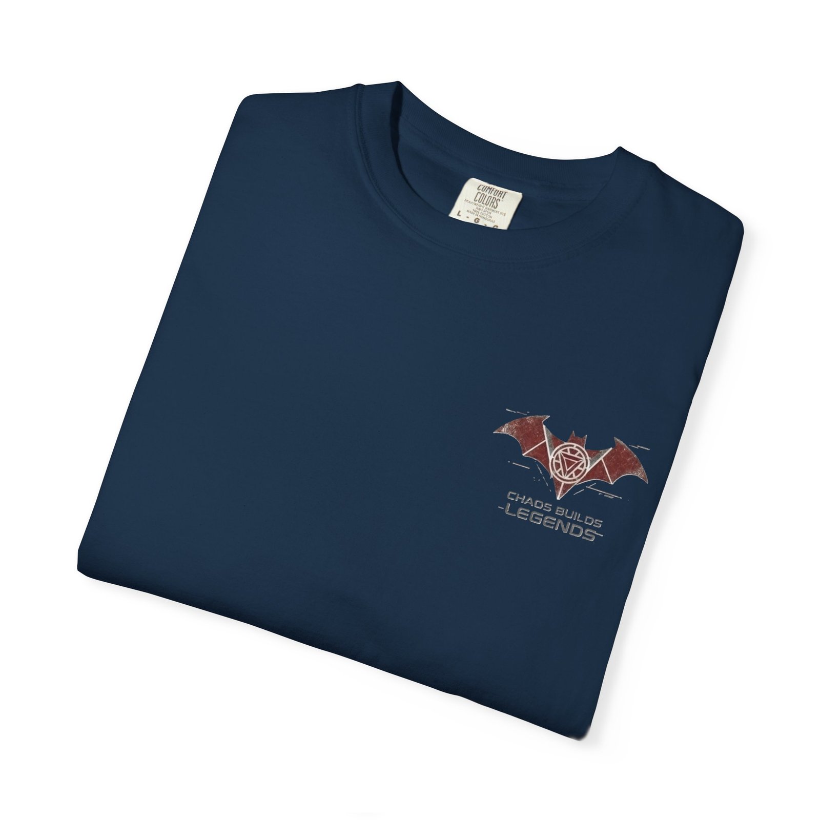 Chaos Builds Legends T-Shirt — Gothic Cityscape Graphic Tee - Image 23